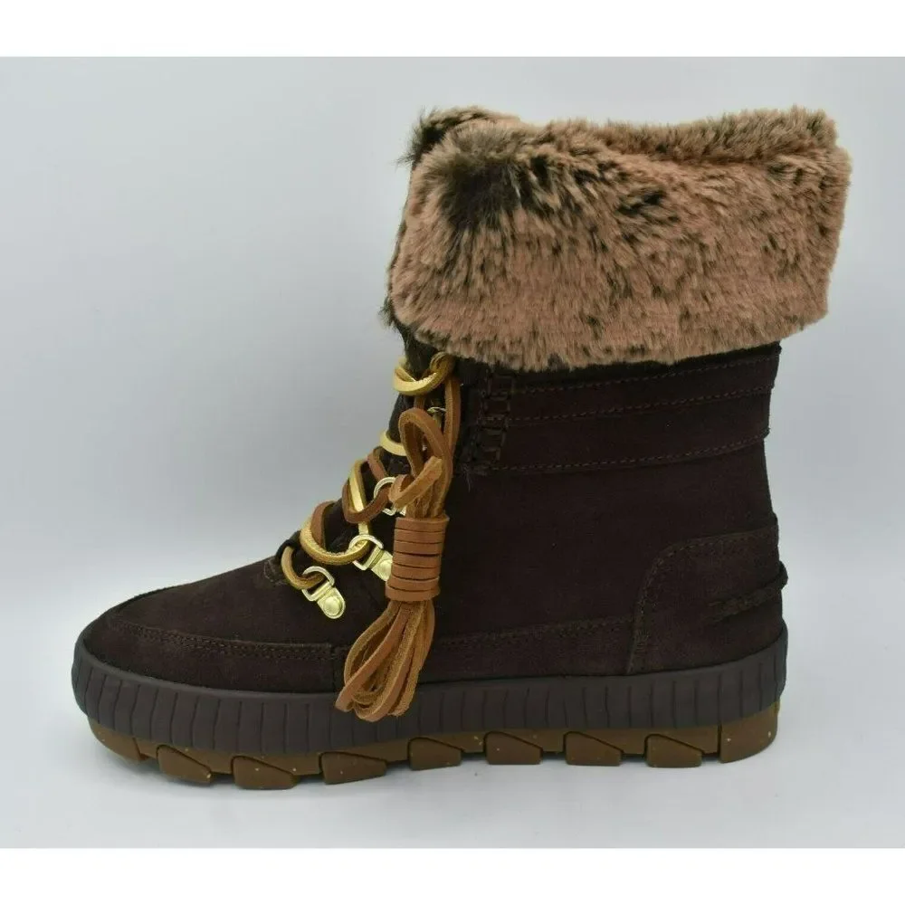 Sperry Womens Size 8 Torrent Lace Up Brown Waterproof‎ Winter Boots STS86833